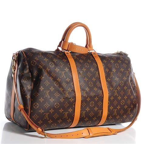 louis vuitton keepall bandouliere 50 monogram|Keepall Bandoulière 50 Monogram Macassar Canvas .